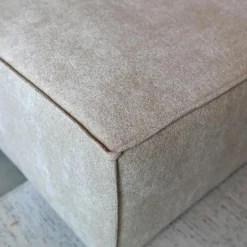 Pepp Hoekbanken|Bank Enzo Chaise longue links Stof beige taupe