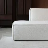 Pepp Hoekbanken|Bank Enzo Chaise longue rechts Bouclé wit