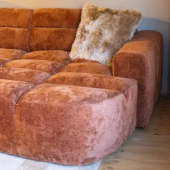 EasyFurn Modulaire Banken|Loungebanken|Bank Fay (3-zits arm links+Divan rond arm rechts)
