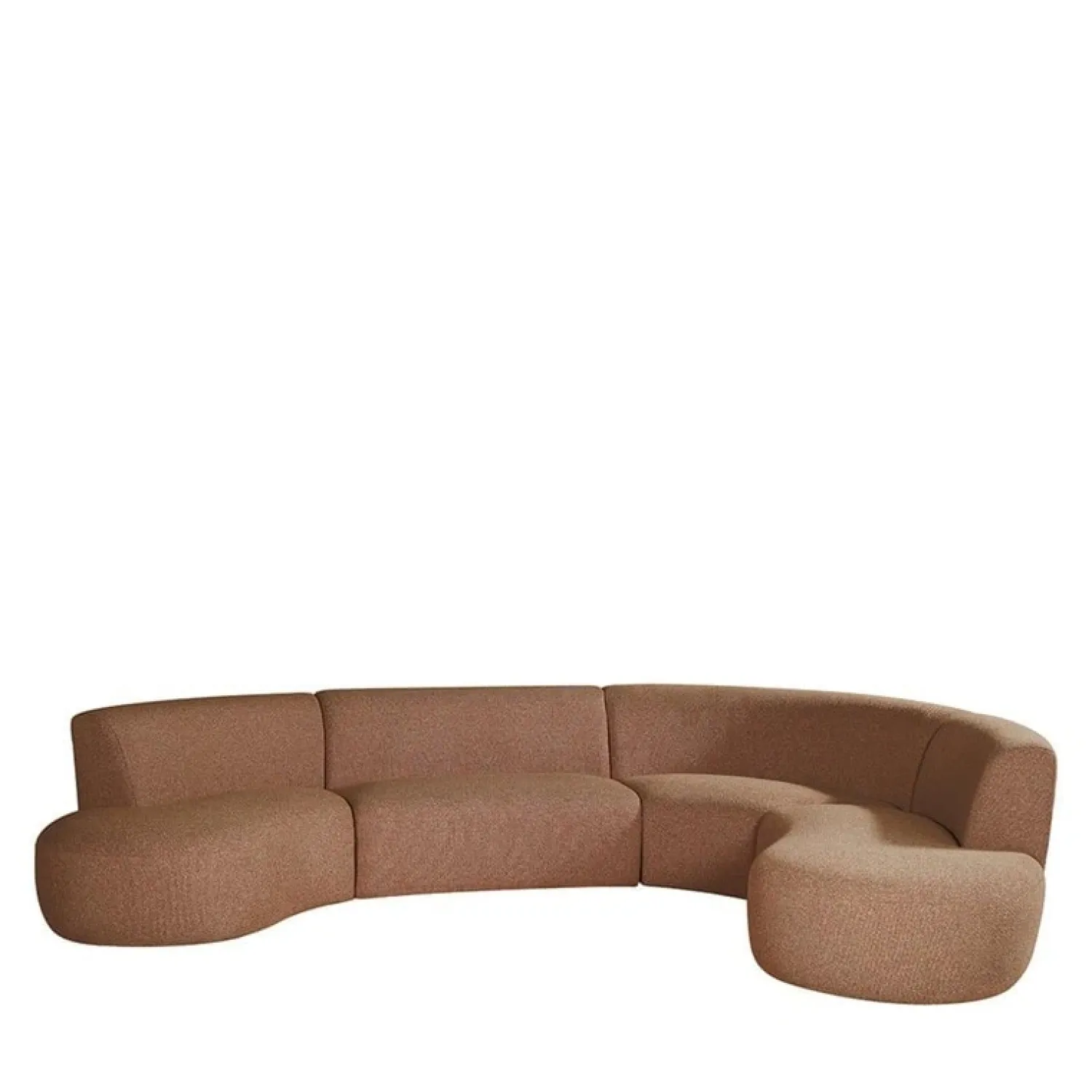 Label51 Loungebanken|Bank Florence Coral Boucle 350cm