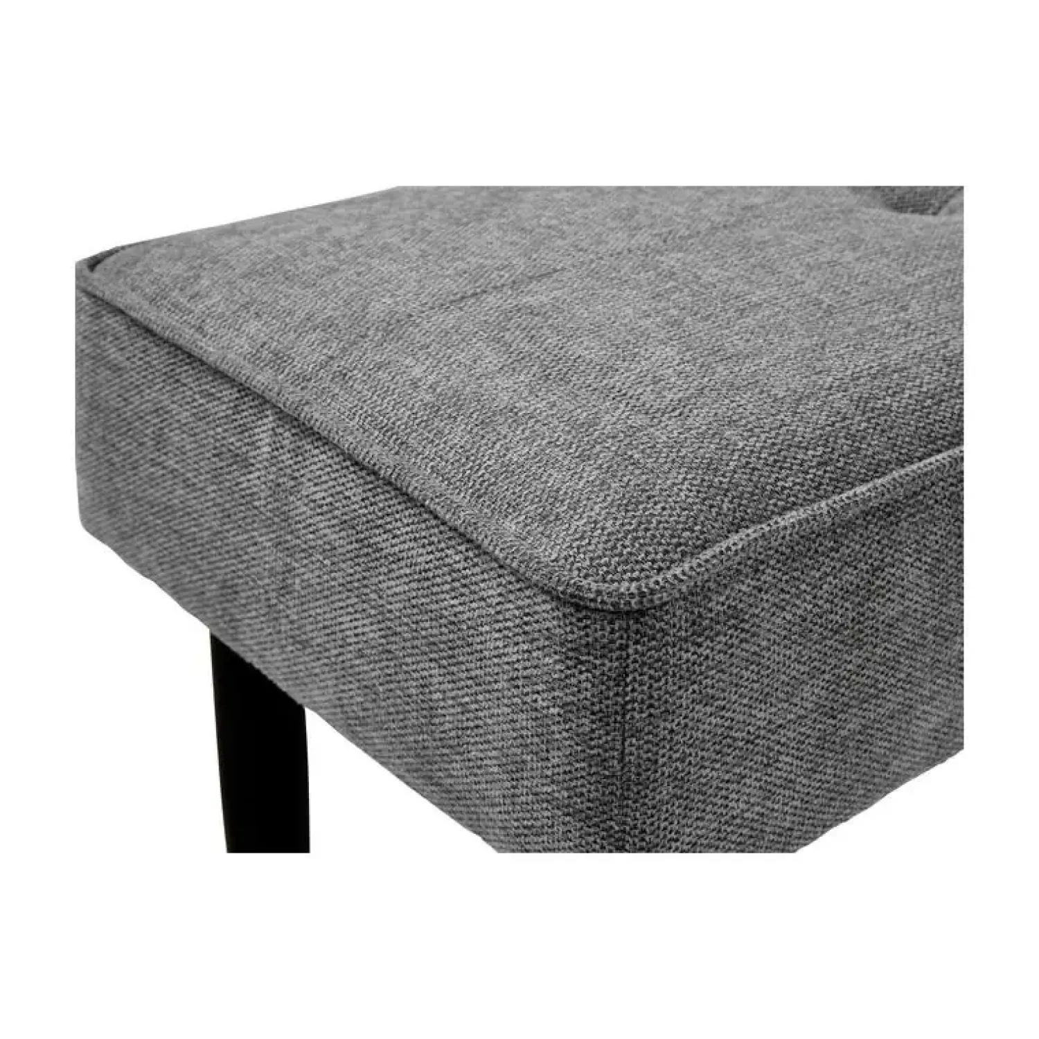 LykkeHome Krukjes|Bankje Jackie stof Grijs 100cm