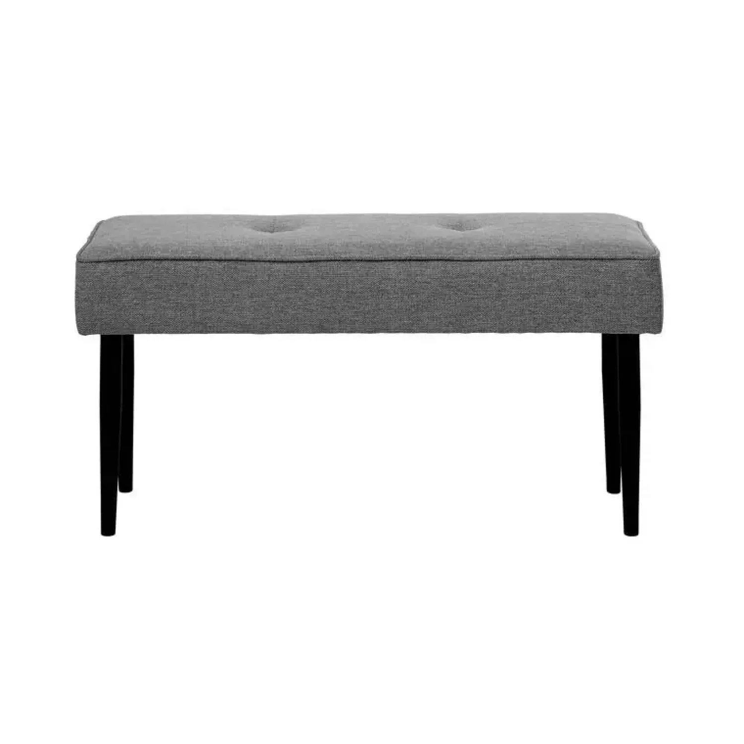 LykkeHome Krukjes|Bankje Jackie stof Grijs 100cm