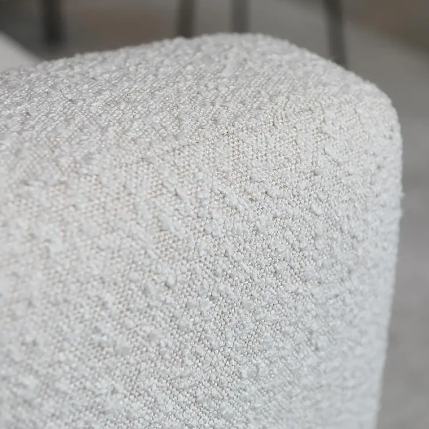 Pepp Hoekbanken|Bank Oreo Chaise longue rechts bouclé wit