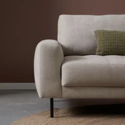 Pepp Hoekbanken|Bank Oreo Chaise longue rechts linnen beige
