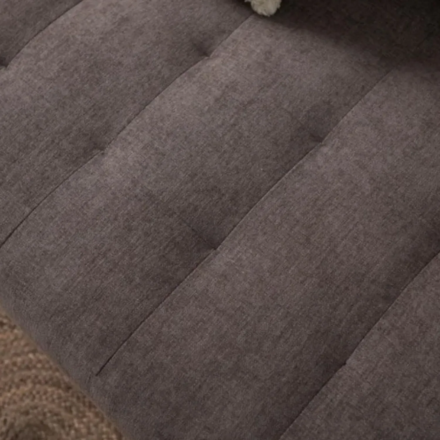 Pepp Hoekbanken|Bank Oreo Chaise longue rechts linnen bruin