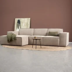 Pepp Hoekbanken|Bank Play Chaise longue links - Tesla 2003 stof