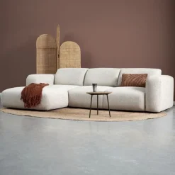 Pepp Hoekbanken|Bank Soul Chaise longue links - Sole 05 stof