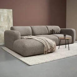 Pepp Hoekbanken|Bank Soul Chaise longue links - Sole 27 stof
