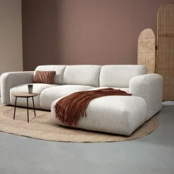 Pepp Hoekbanken|Bank Soul Chaise longue rechts - Sole 05 stof