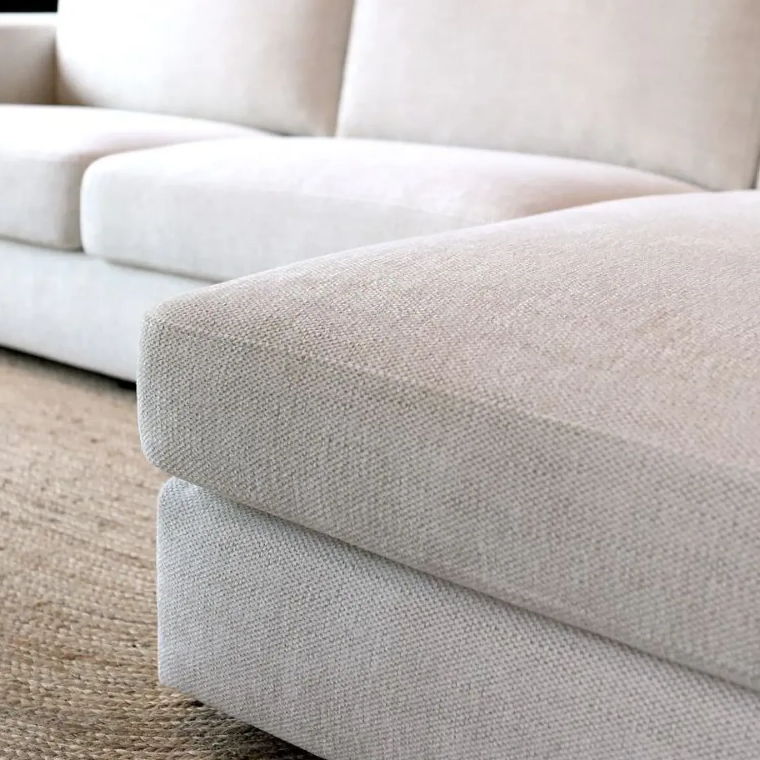 Pepp Hoekbanken|Bank Uno Chaise longue rechts Modesto wit