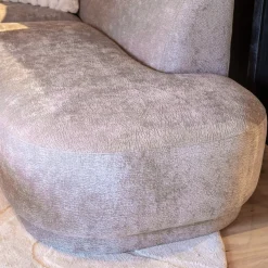 EasyFurn Modulaire Banken|Loungebanken|Bank Ziva (Divan rond links+2-zits zonder armen+Longchair rond rechts)