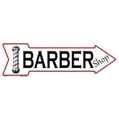 Cavetown Metalen Borden|Barbershop - metalen bord