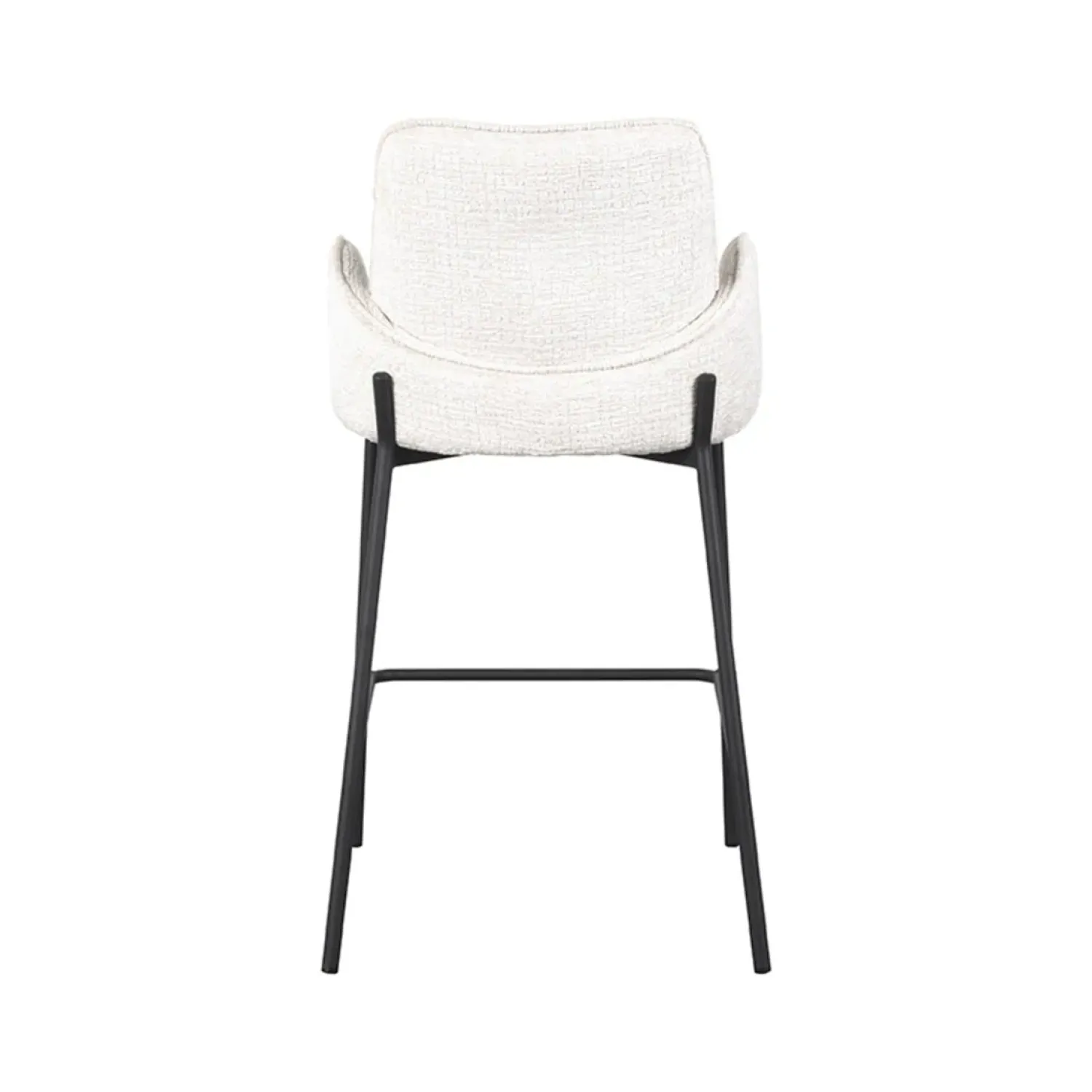 Label51 Barkrukken|Barkruk Joni Crème Fluweel 51cm