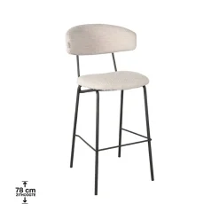 Label51 Barkrukken|Barkruk Zack Naturel Boucle