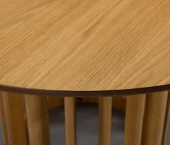 Dutchbone Eettafels|Barlet Eettafel Eikenhout Rond 120cm