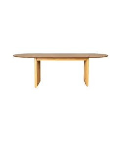 Dutchbone Eettafels|Barlet uitschuifbare Eettafel Eikenhout 200cm