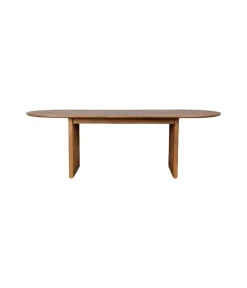 Dutchbone Eettafels|Barlet uitschuifbare Eettafel Walnoot 200cm
