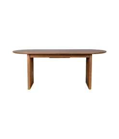 Dutchbone Eettafels|Barlet uitschuifbare Eettafel Walnoot 200cm