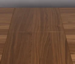 Dutchbone Eettafels|Barlet uitschuifbare Eettafel Walnoot 200cm