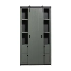 vtwonen Wandkasten|Industriele Kasten|Barn Wandkast Bezaagd Soap 122cm