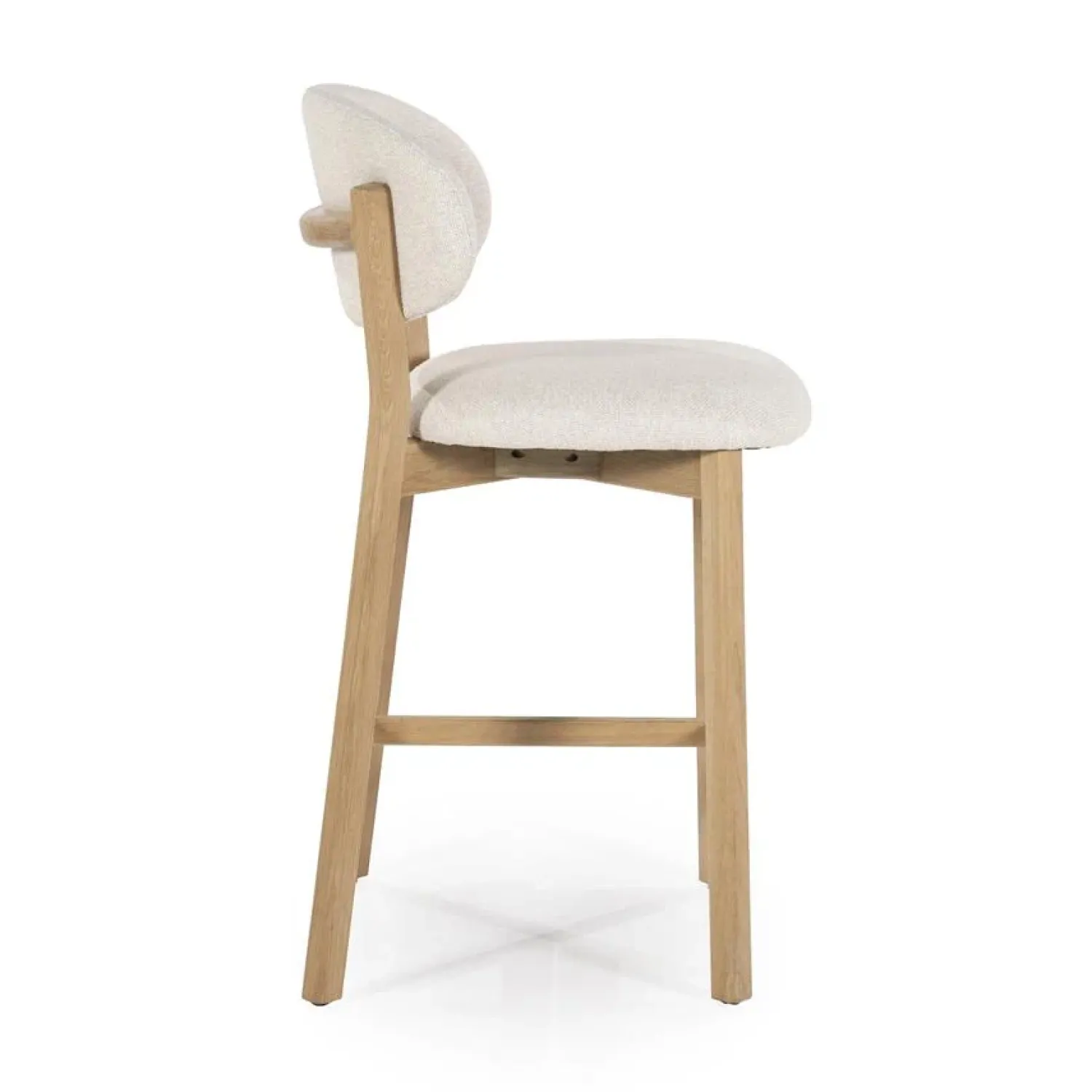 Eleonora Barkrukken|Barstoel Mikky Naturel Beige