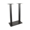 Label51 Onderstellen|Bartafel Tafelpoot Dubbel Zwart Metaal Dubbel 108cm
