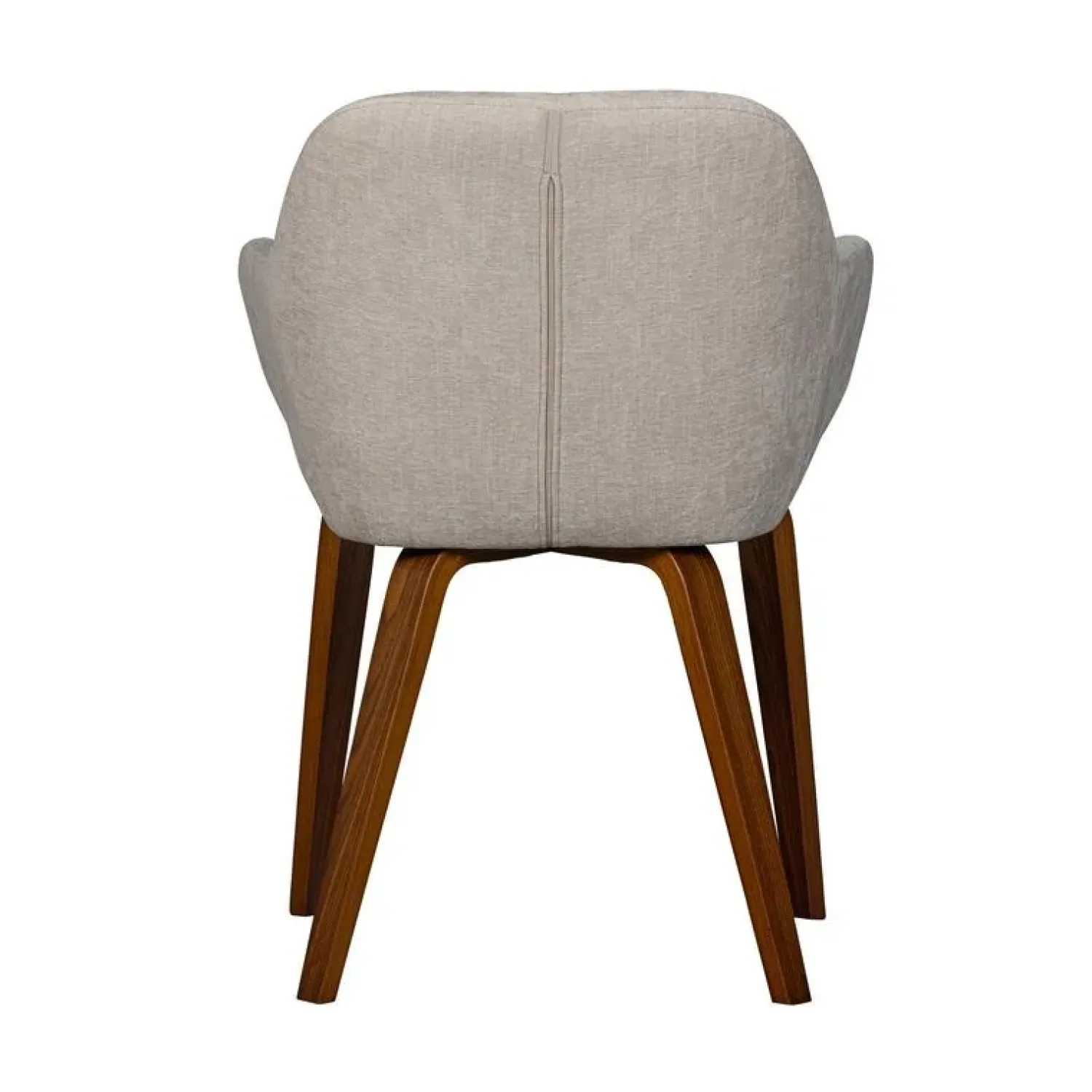 vtwonen Eetkamerstoelen|Base Eetkamerstoel velvet melange zand