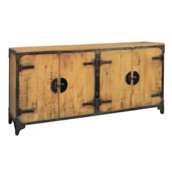 Tower living Dressoirs|Industriele Kasten|Basto Dressoir 4 drs mango naturel matt 180cm
