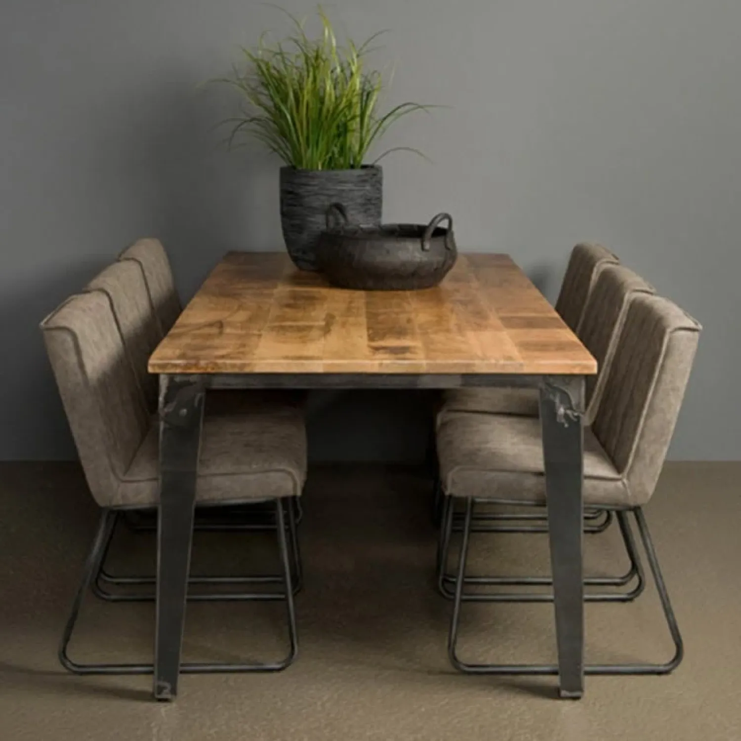 Tower living Eettafels|Basto Eettafel mango naturel matt 220x100cm