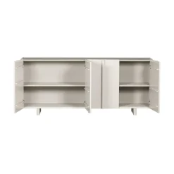 WOOOD Dressoirs|Industriele Kasten|Basu Dressoir grenen dust 200 cm