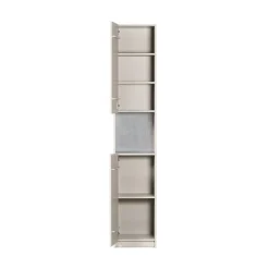 WOOOD Wandkasten|Industriele Kasten|Basu Smalle kast grenen dust 40 cm