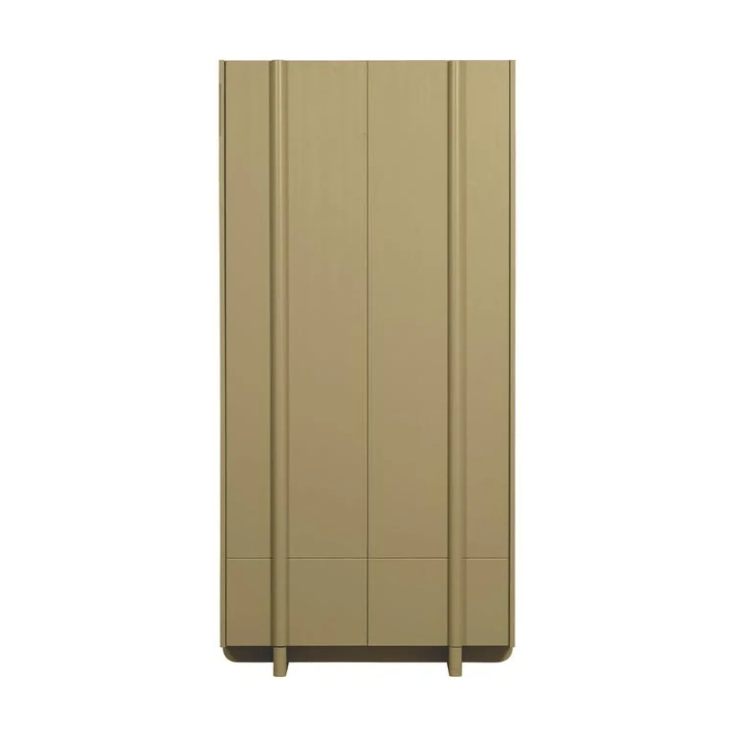 WOOOD Wandkasten|Industriele Kasten|Basu Wandkast grenen moss 101 cm