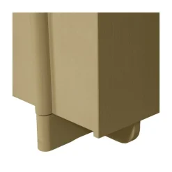 WOOOD Wandkasten|Industriele Kasten|Basu Wandkast grenen moss 101 cm