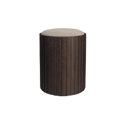 Dutchbone Hockers|Bay Opbergpoef Bruin 40cm