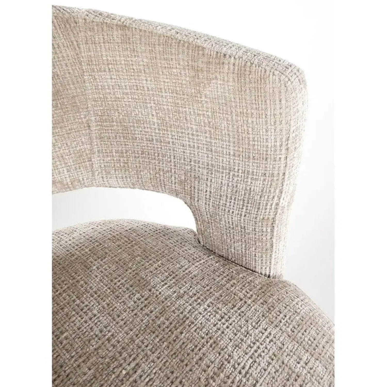 Mysons Eetkamerstoelen|Beau eetkamerfauteuil draaipoot Naturel
