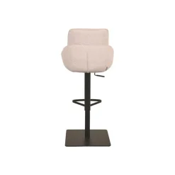 Label51 Barkrukken|Beauty Barkruk verstelbaar Boucle creme