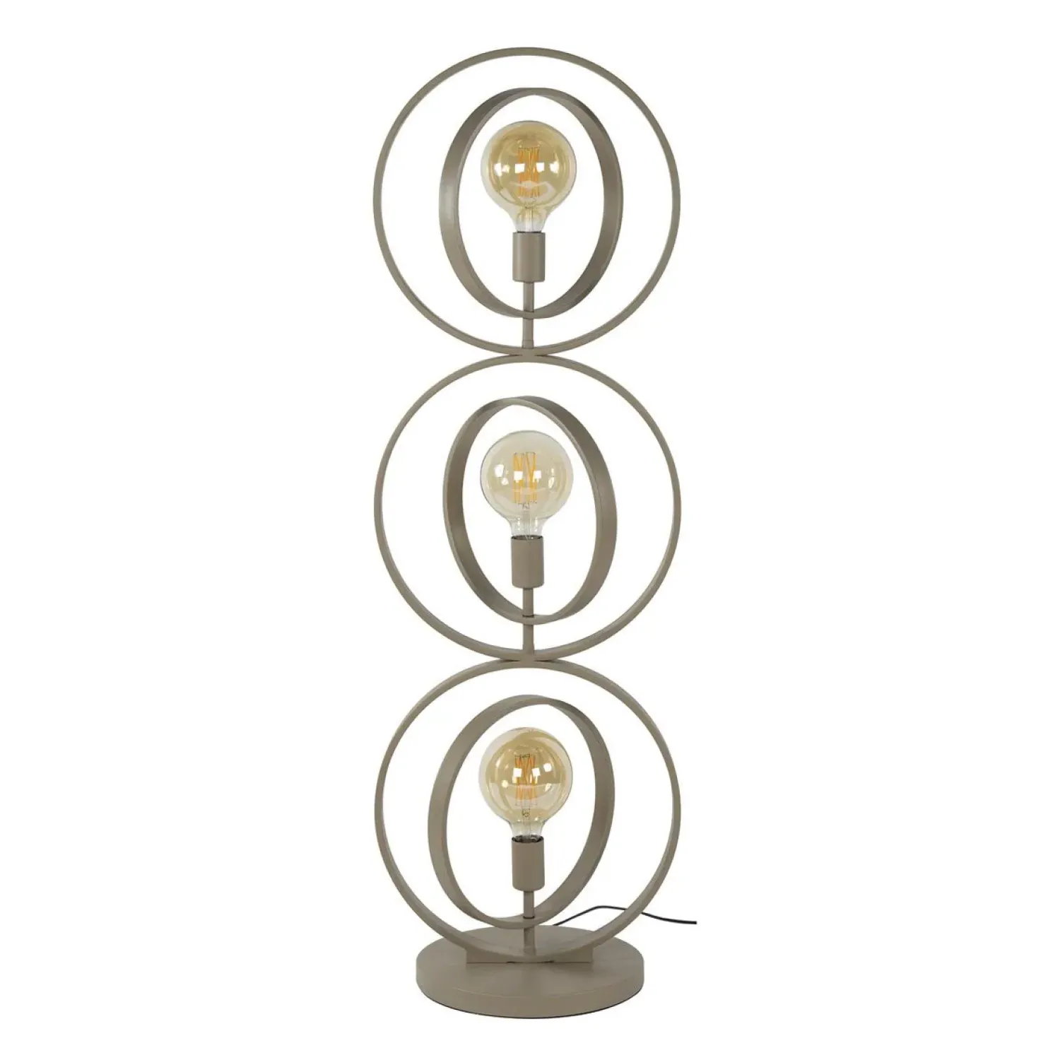 Kalfort Vloerlampen|Bellamy 3-lichts Vloerlamp Beige
