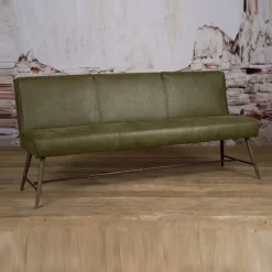 Tower living Eetkamerbanken|Eetkamerbanken|Belmonte Eetkamerbank cherokee groen 185cm