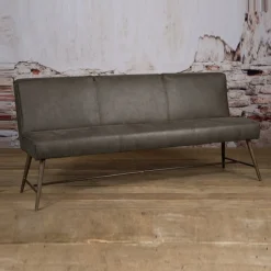 Tower living Eetkamerbanken|Eetkamerbanken|Belmonte Eetkamerbank cherokee grijs 185cm