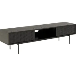 Nordhavn Industriele Kasten|Tv Meubels|Belvero Tv meubel Zwart 180cm