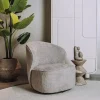 Tower living Fauteuils|Belvi Fauteuil Beige draaibaar