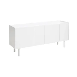 LykkeHome Dressoirs|Industriele Kasten|Benny Dressoir Wit 160cm