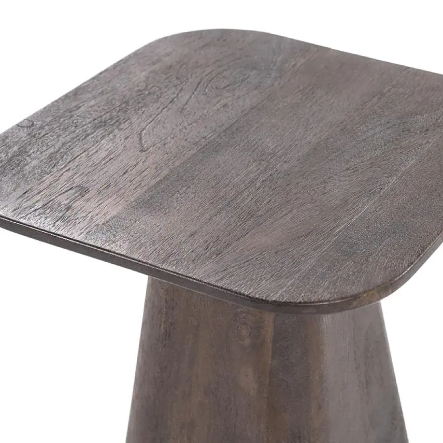 Eleonora Bijzettafels|Bijzettafel Aron vierkant 40×40 bruin