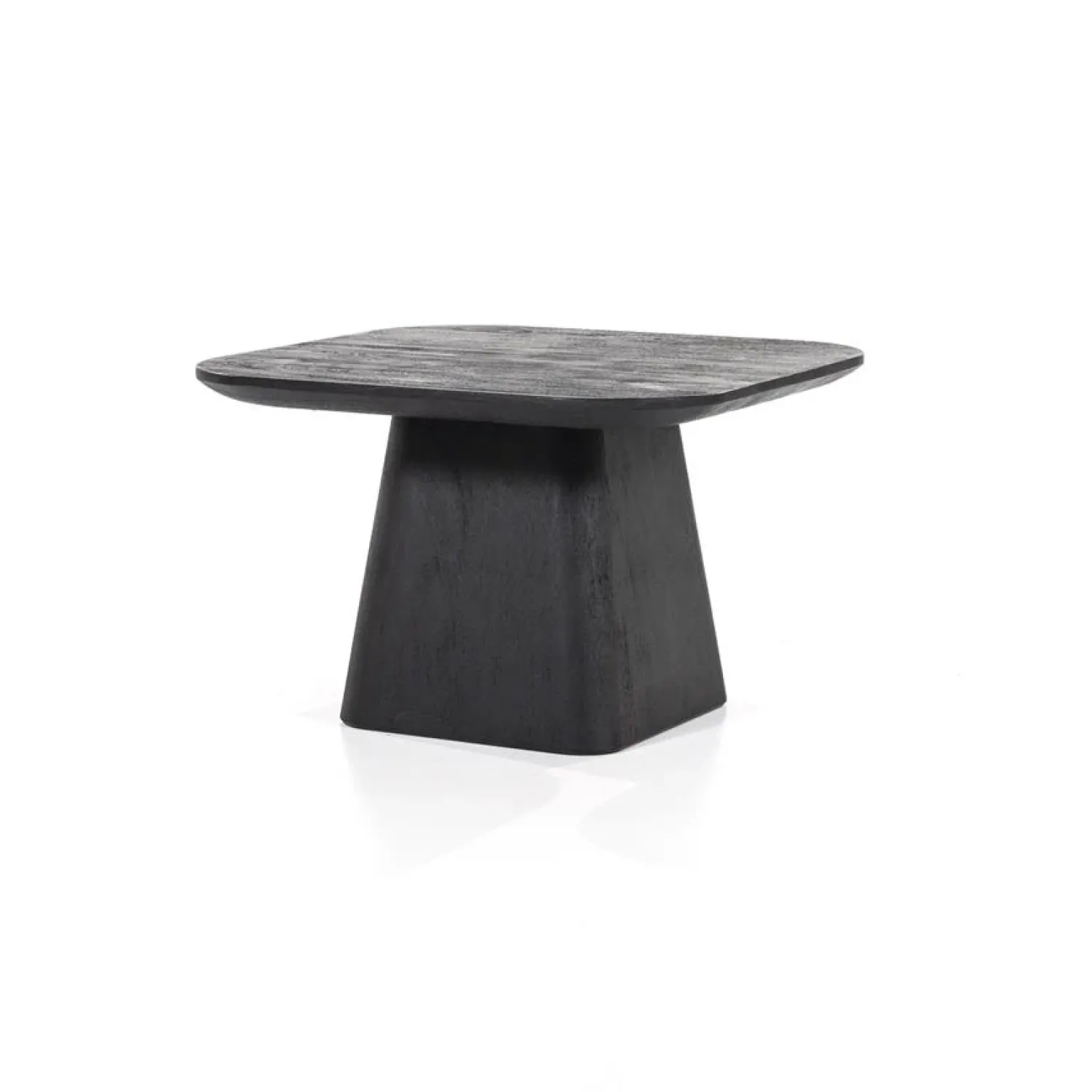 Eleonora Bijzettafels|Bijzettafel Aron vierkant 60×60 zwart