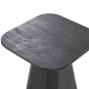Eleonora Bijzettafels|Bijzettafel Aron vierkant 40×40 zwart