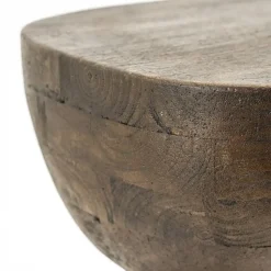 By Boo Bijzettafels|Bijzettafel Cobble Bruin 37cm