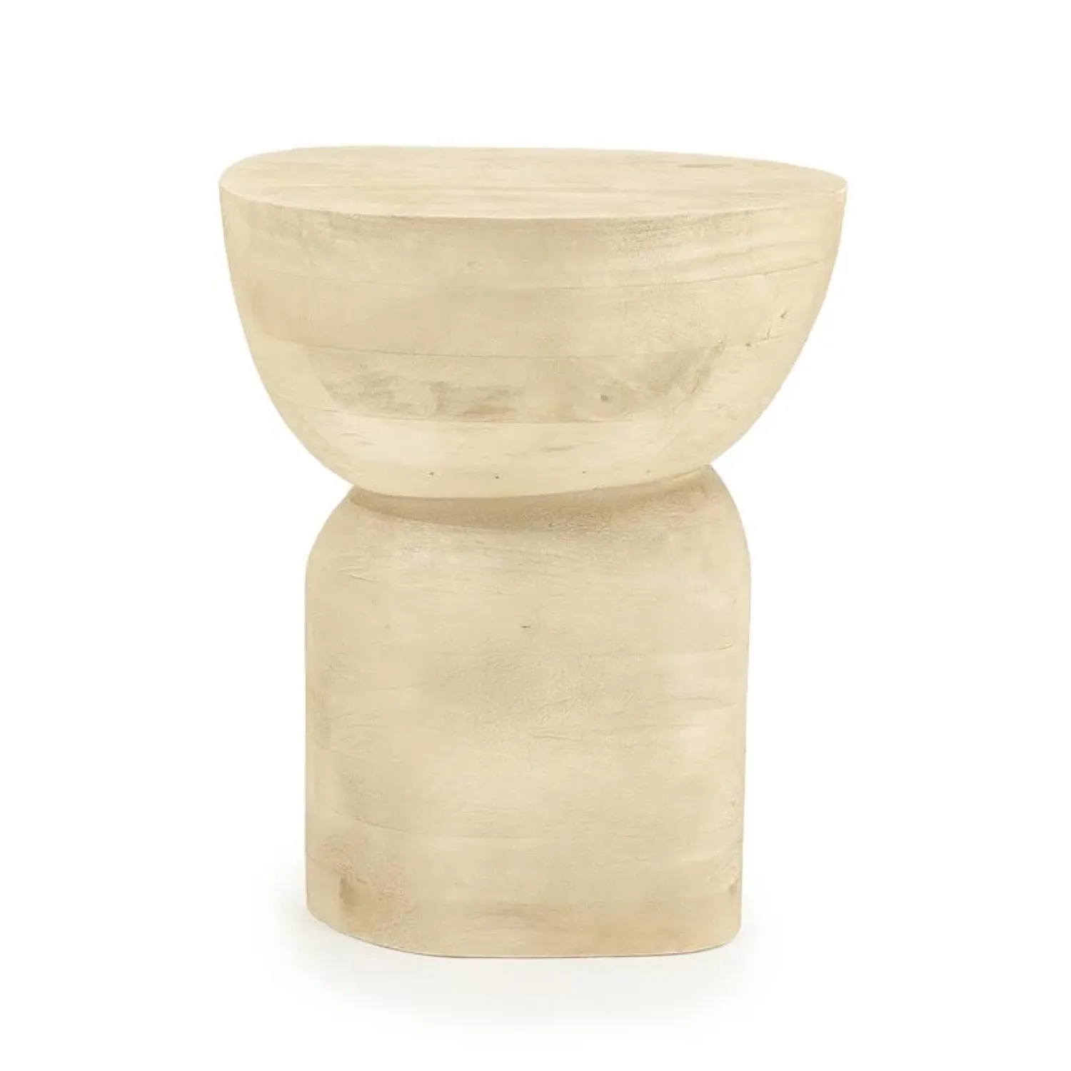 By Boo Bijzettafels|Bijzettafel Cobble Naturel 37cm