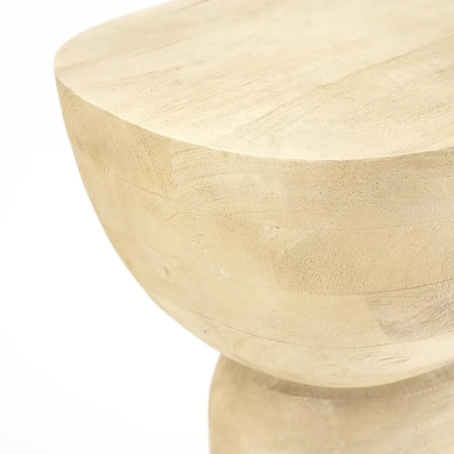By Boo Bijzettafels|Bijzettafel Cobble Naturel 37cm