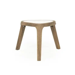 Eleonora Bijzettafels|Bijzettafel Fred mangohout 38cm