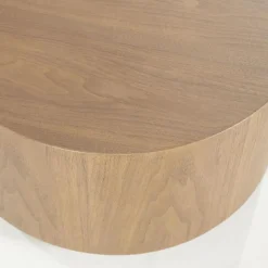 Eleonora Bijzettafels|Bijzettafel Jules lichtbruin 55cm